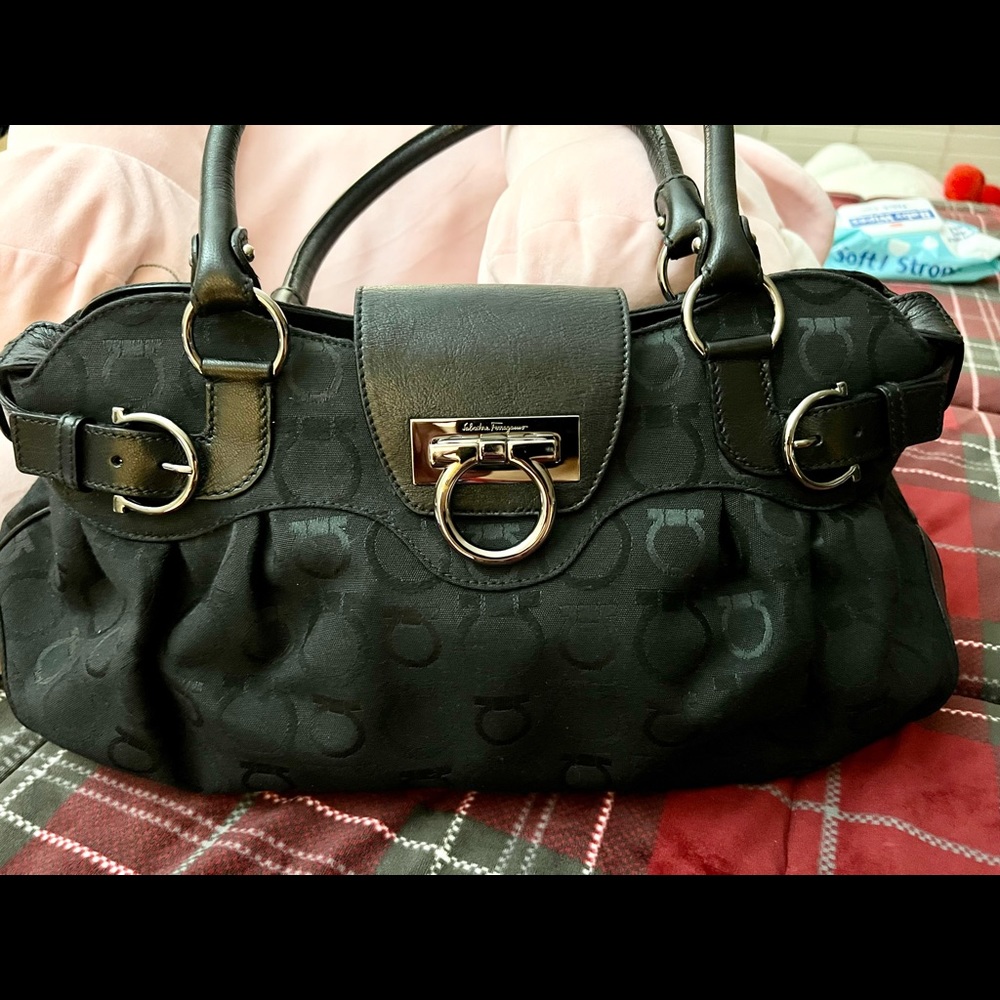 Authentic  Salvatore Ferragamo shoulder bag